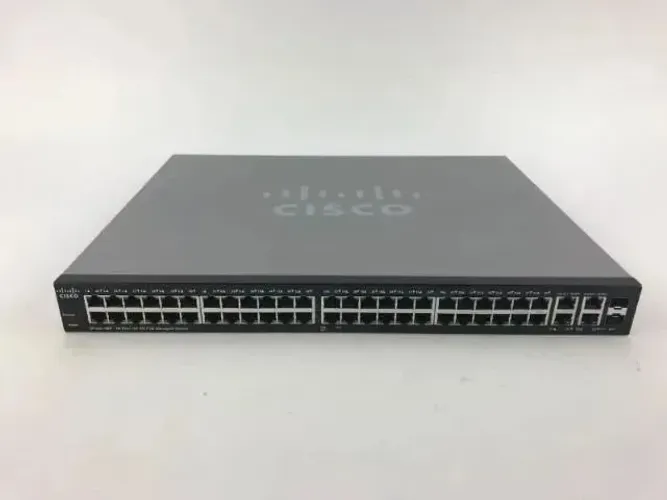 Switch Cisco SG300 52x Portas 1Gbps 2x Portas SFP