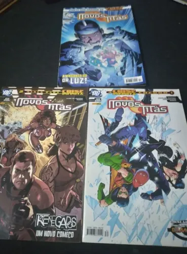 Revistas em Quadrinhos Novos Titãs - Coleção
