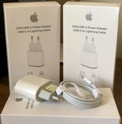 Carregador de iPhone turbo fonte 20w+ Cabo Lightning entrego
