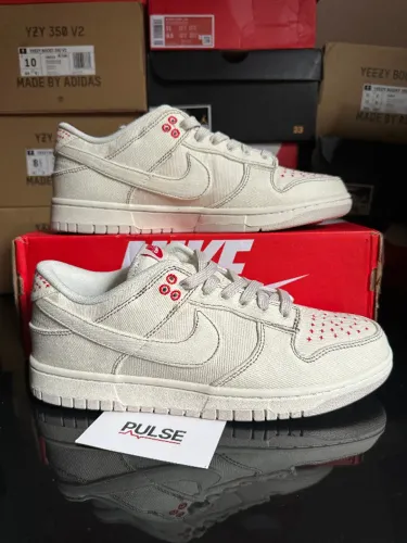 Nike Dunk Low SE Sashiko Light Orewood Brown - tamanho 41BR, original