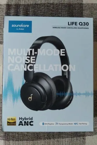 Anker Soundcore Life Q30 Headphone Bluetooth com ANC Novo 