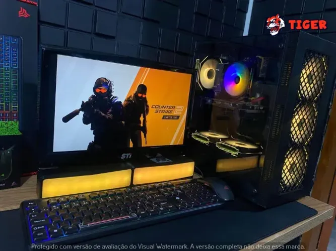 PC GAMER 10 Geração Completo + PLACA DE VIDEO EM ATÉ 10X 