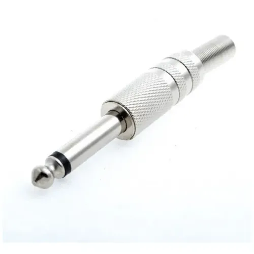 Conector P10 Mono Com Mola Unidade