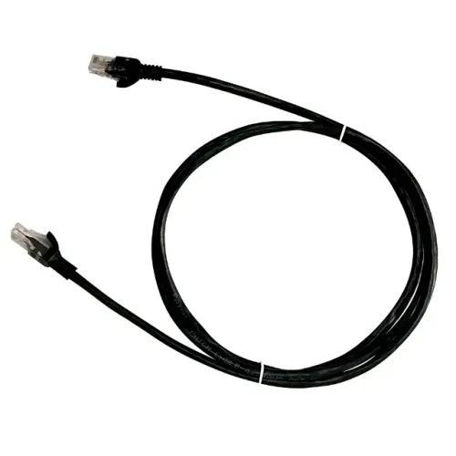 Cabo de Rede RJ-45 1.5M CAT6 PlusCable ETH6U15BK Preto Patch Cord - WZetta