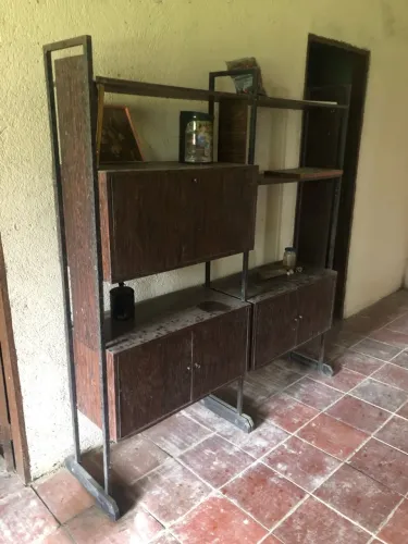 Estante + Armario + Mesa anos 70/80 para restaurar 