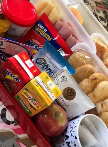 Cesta café da manhã 