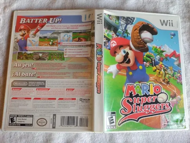 Mario Super Sluggers - Jogo Completo Para Nintendo Wii