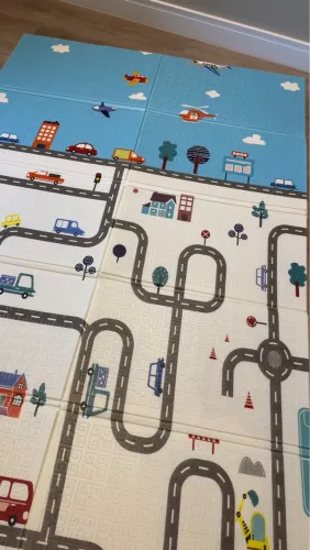Tapete Infantil emborrachado 1,2m x 1,8m 6mm de espessura 