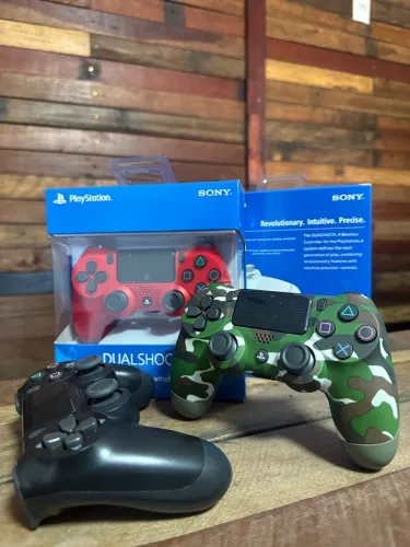 Controle PS4 PC TV Celular Bluetooth ENTREGAMOS 