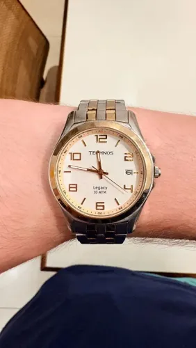 Technos Legacy Dourado e Prata