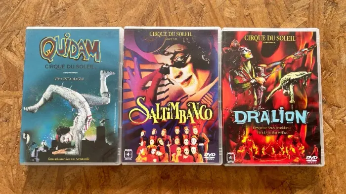 DVDs Cirque du Soleil