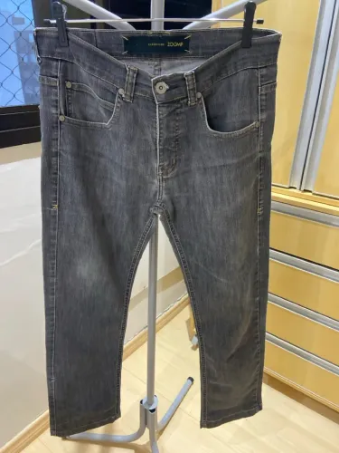 Calça Jeans Cinza Zoomp