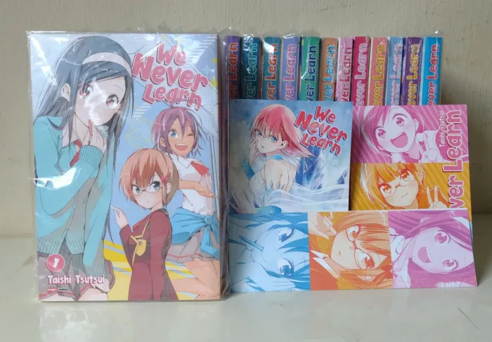 Mangá We Never Learn Completo Vol 1-21(+ postais)