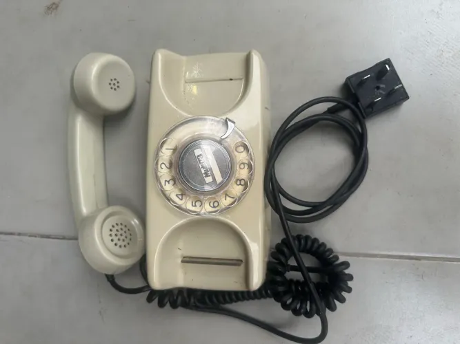 Telefone Antigo De Mesa Disco Telemig Retro Original J5p 