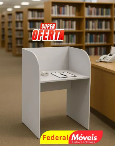  Escrivaninha Baía 1,16x0,83 - Ideal para escritório!