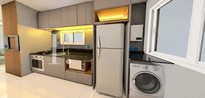 Apartamento de 1 dormitório na Zona Nova