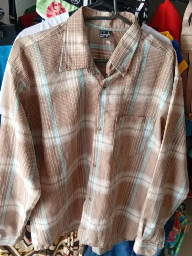 Camisa xadrez clássica