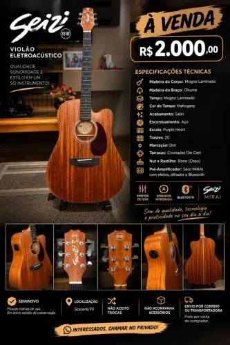 Violão Seizi Miray