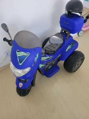 Moto Elétrica Infantil Biemme Sprint Turbo Power 12V