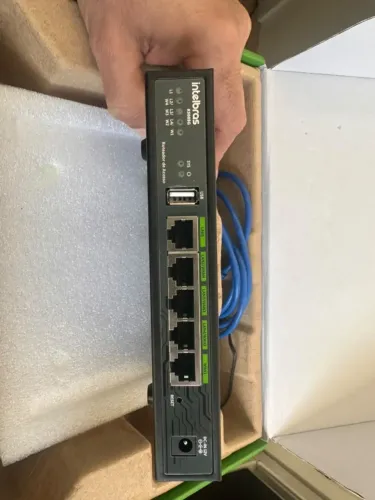 Roteador Intelbras Load Balance Vpn Gigabit R3005g Gerenciavel