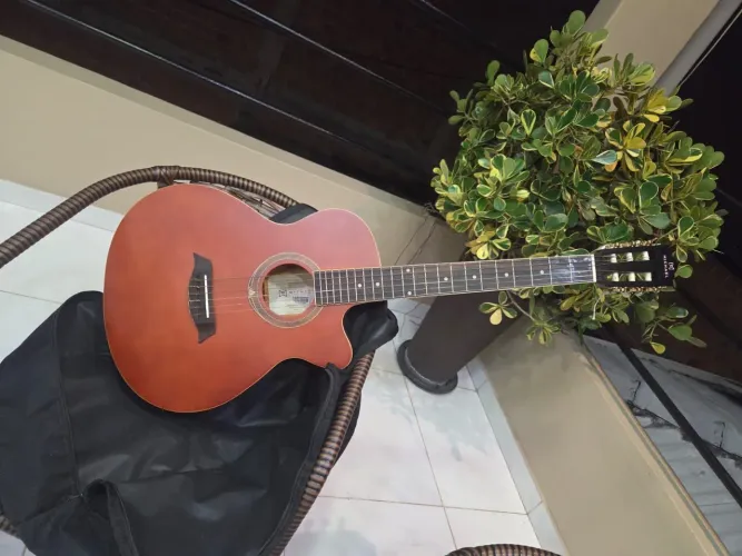 Violão Michael com capa 