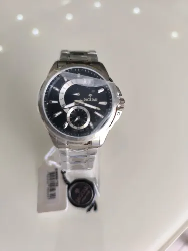 Relógio Jaguar Suíço Swiss Made Aço 44mm Novo Original