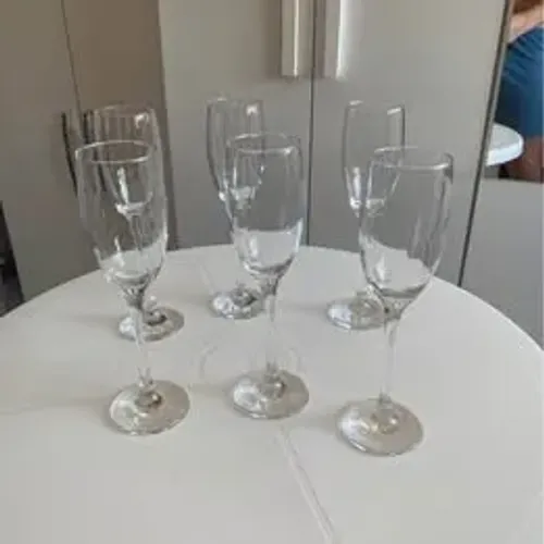 Conjunto de Taças Champanhe (Novas)