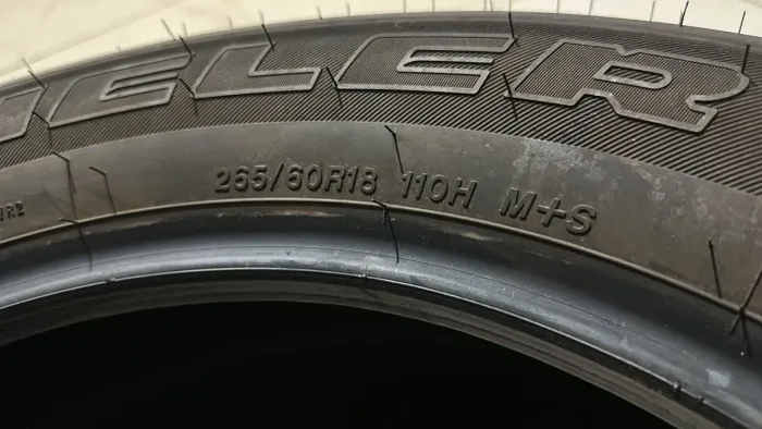 Pneu Bridgestone 265/60R18