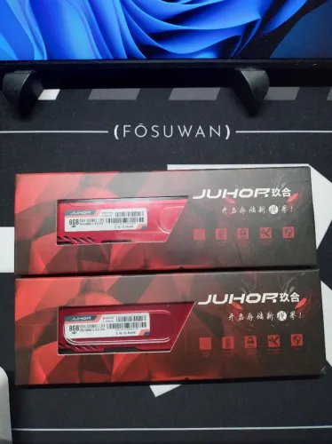 Memória RAM 16GB 2X8 DDR4 juhor 3000Mhz