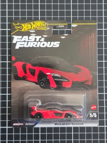 McLAREN Senna - Hot Wheels Premium Temático Velozes e Furiosos