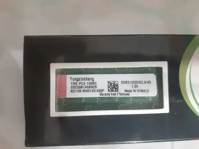 Memorias Ram Ddr3 1330mhz 2x4gb 8gb Yongxinsheng (2 Und. 4gb)