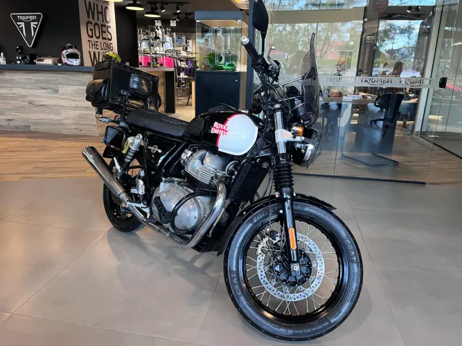 ROYAL ENFIELD INTERCEPTOR 650cc 2024/24 | SEMINOVA COM ACESSÓRIOS