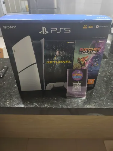 Ps5 slim mídia digital 1 tera de memória 