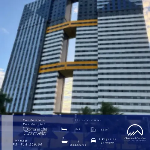 Apartamento à venda no Corais de Ponta Negra Natal/RN