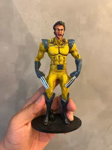 Boneco Resina Gamer Wolverine