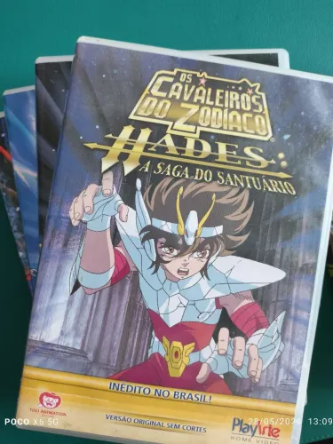 Dvds Cavaleiros do Zodíaco Saga de Hades completa