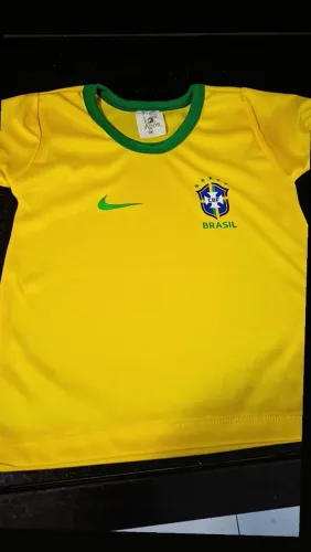 Camisa do Brasil Infantil 