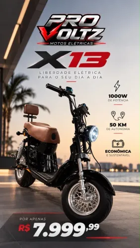 Scooter Eletrica X13 1000w 