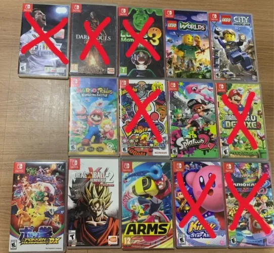 Jogos de Nintendo Switch