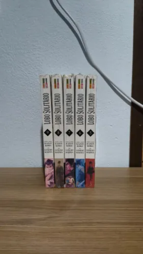 Mangá Lobo Solitário edição 5 a 9