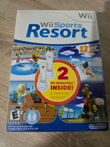 Wii Sports Resort original americano lacrado para Nintendo Wii