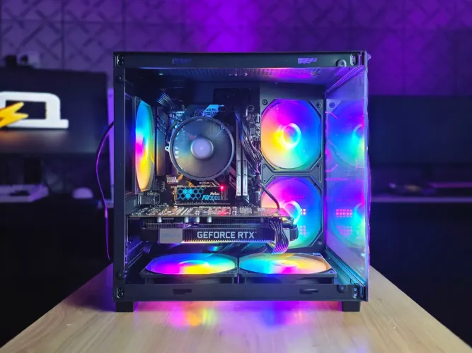 PC Gamer COMPLETO Ryzen 5 + 16GB RAM + RTX 2060 S 8GB - GARANTIA!