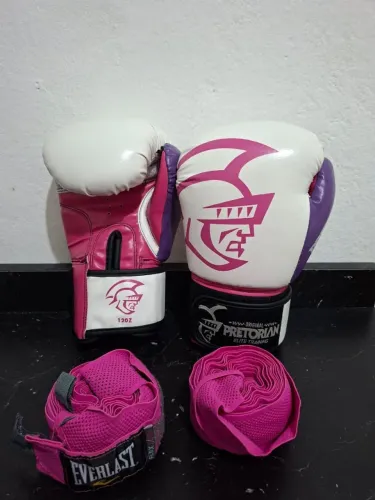 Luva pretorian 12 oz  e bangadem everlast