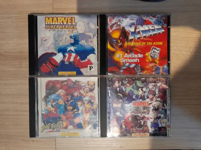 kit Marvel Xmen Ps1 Prensado