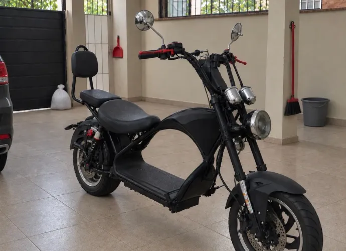 SCOOTER CHOPPER ELÉTRICA - BARBADA DE OCASIÃO!