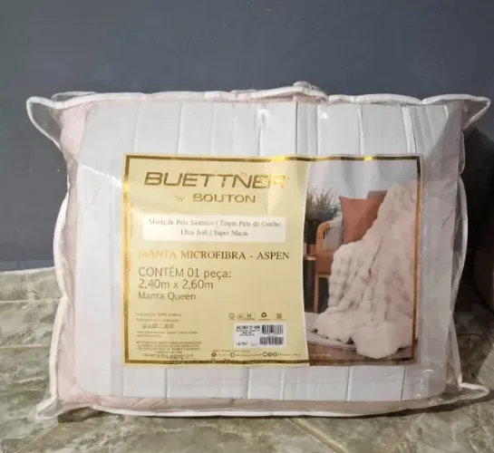 Manta Microfibra Queen BUETTNER