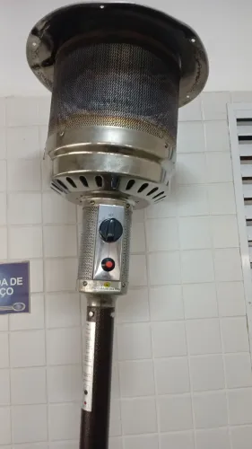 Aquecedor a gás td funcionando eim ótimo estado