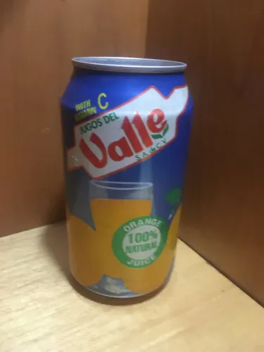 Lata Suco Del Vale - laranja