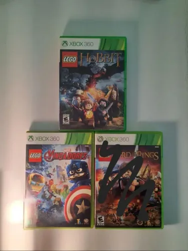 Lote 2 Jogos Lego XBOX360 (Vendo seperado)