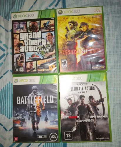 JOGOS XBOX 360 ORIGINAL 